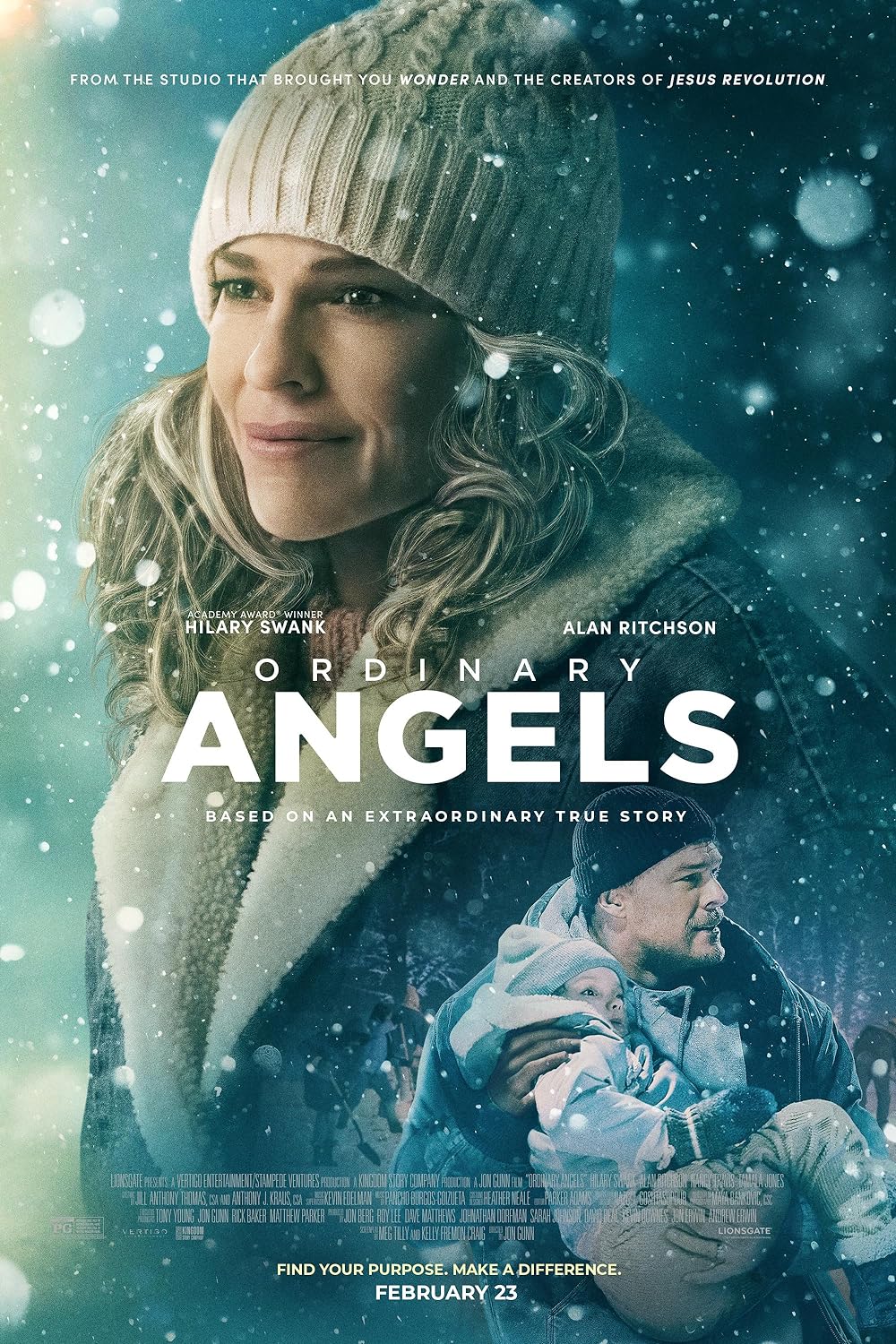 ordinary angels movie poster