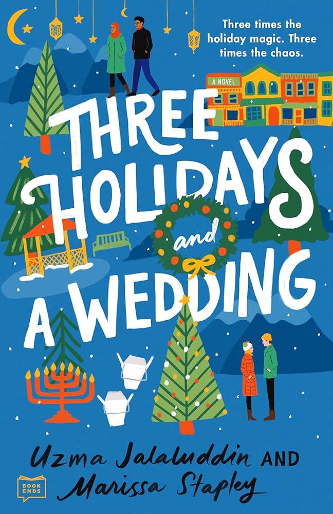 three holidays and a wedding book cover